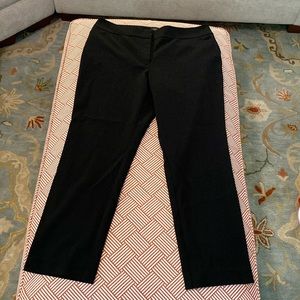 Ann Taylor Factory Petite 12P black trousers